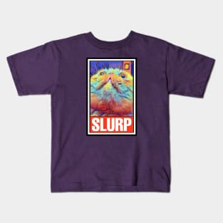 RUFUS the SLURPY CAT (Version 2) Kids T-Shirt